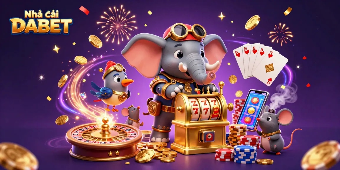 Engage with Nhà cái DABET's thrilling slots and casino experience featuring dynamic characters and rich visuals.