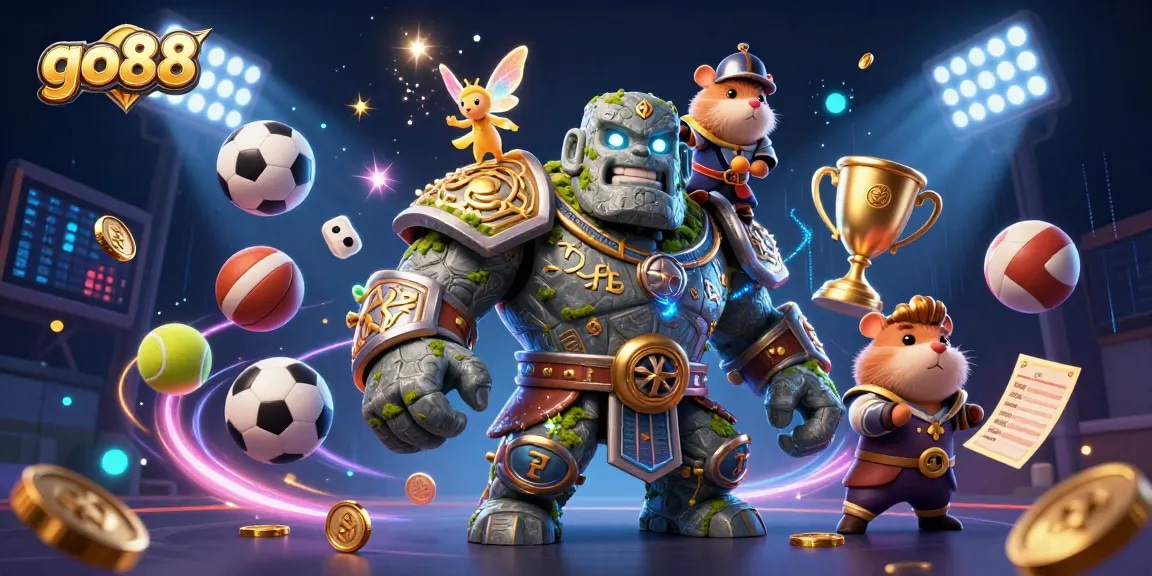 Experience winning strategies with go88 as a golem guardian and fairy illuminate the gaming world.