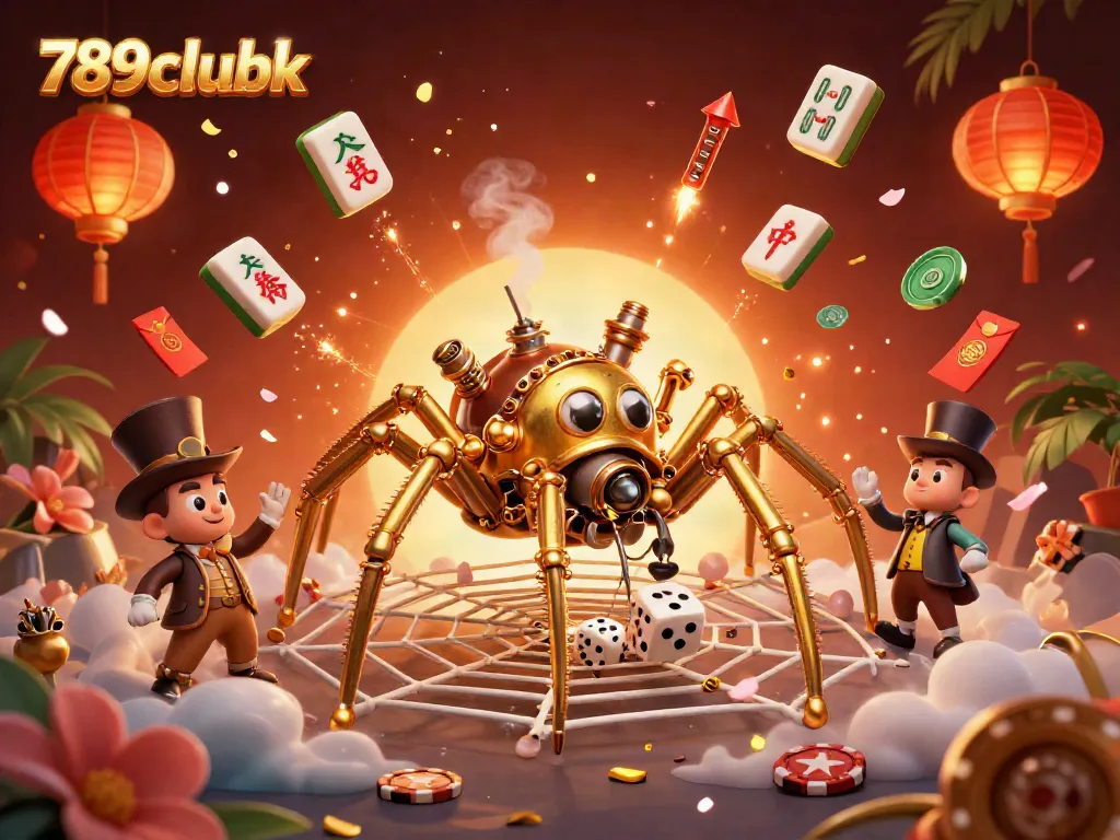 Engage in thrilling games at 789clubk with a vibrant, richly detailed gaming scene.