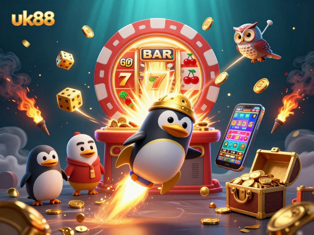 Spin the reels at uk88 and discover golden treasures in a dynamic casino universe.