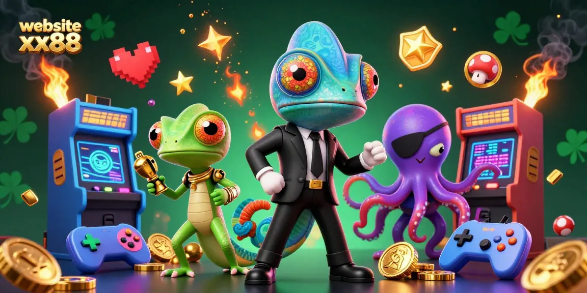 Experience thrilling gameplay at website xx88 with vibrant casino-themed elements.