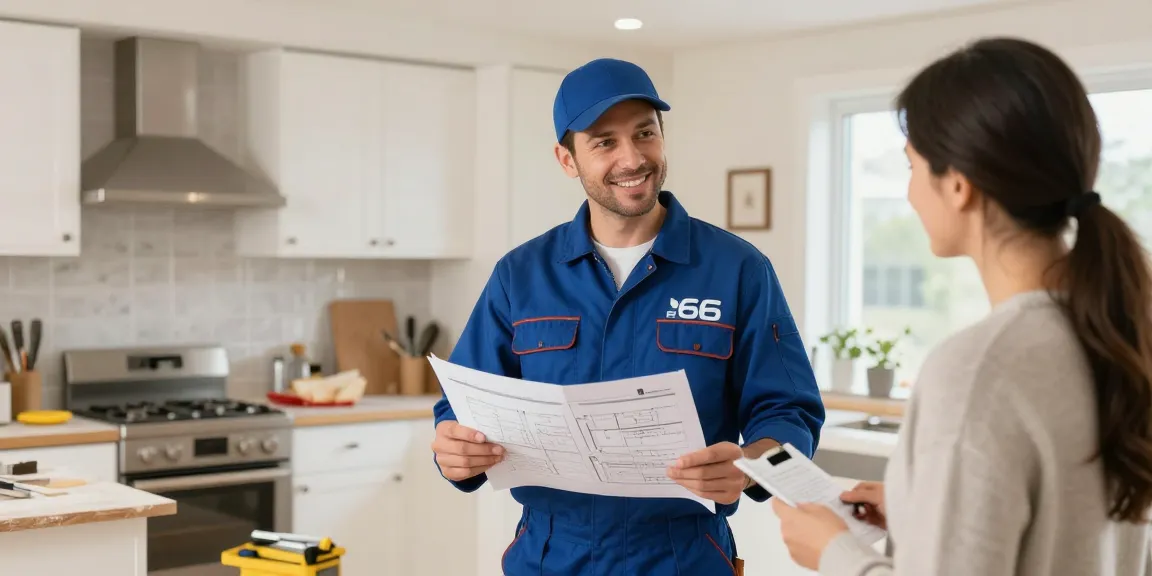 VIP 66 trusted provider in home services, professional contractor at work.