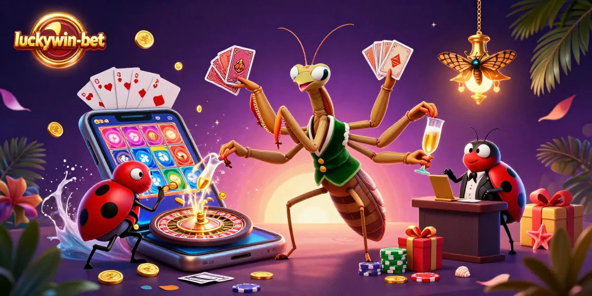 Experience the thrill of luckywin-bet with vibrant games and dynamic action in a colorful casino setting.