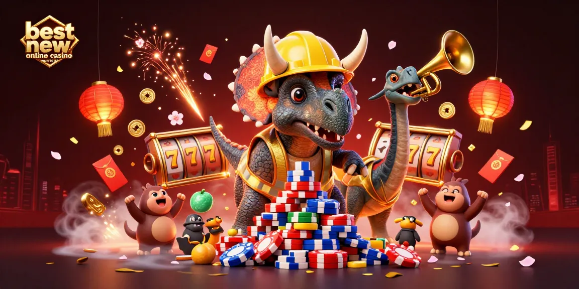 Celebrate at the best new online casino Australia with vibrant characters and exciting gaming elements.